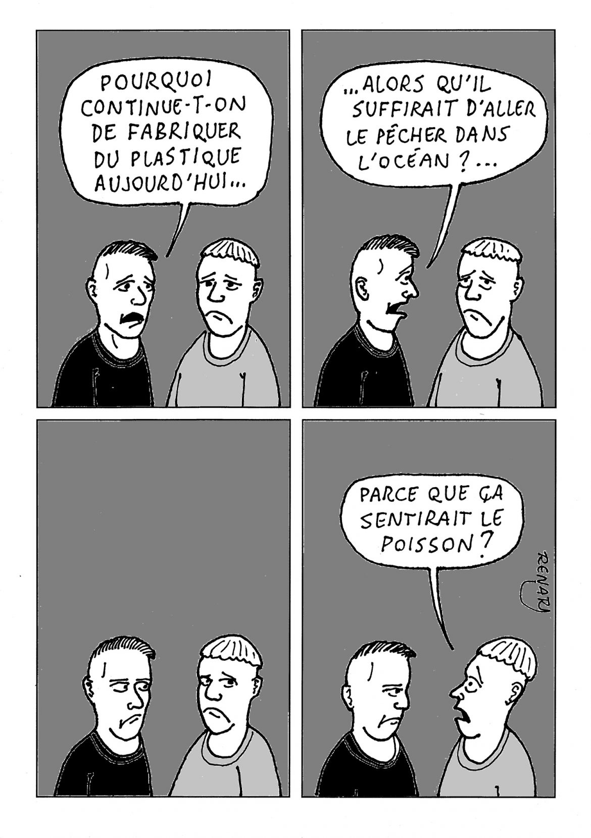 L’humeur de Renard – Le plastique