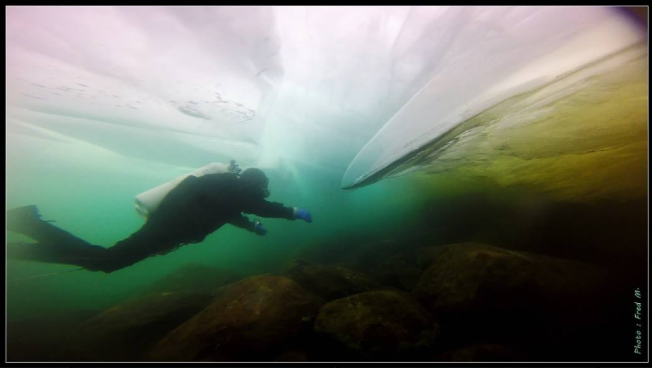 plongée sous glaces, destination de plongée, lac baïkal, plongée en russie